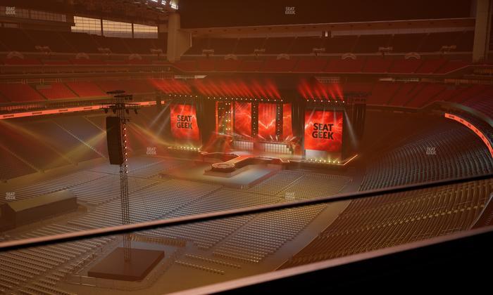 NRG Stadium - Section 541 Seat View