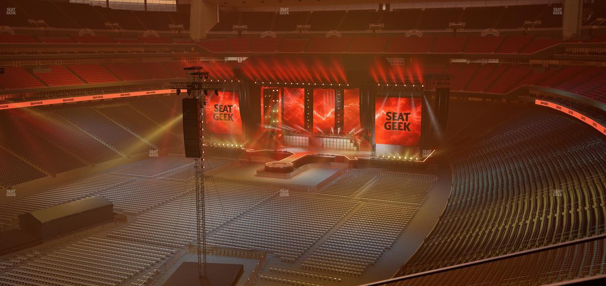 NRG Stadium - Section 542 Seat View