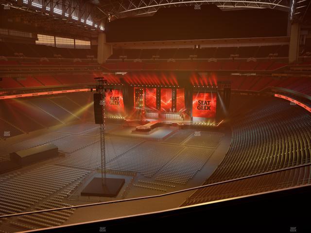 NRG Stadium - Section 542 Seat View