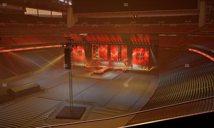 NRG Stadium - Section 542 Seat View