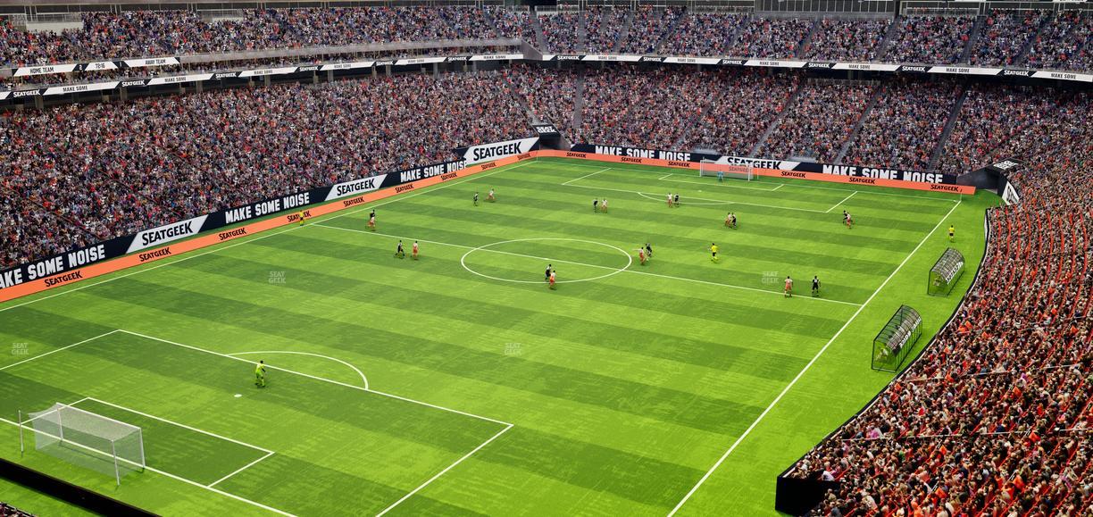 NRG Stadium - Section 542 Seat View