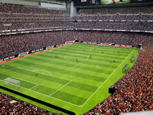 NRG Stadium - Section 542 Seat View