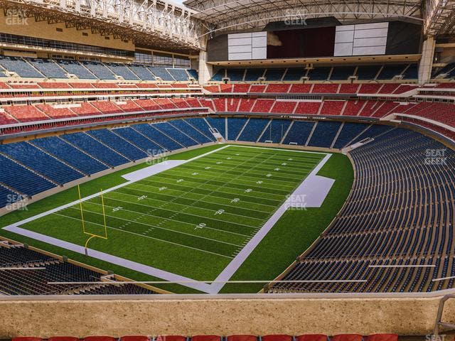 NRG Stadium - Section 543 Seat View