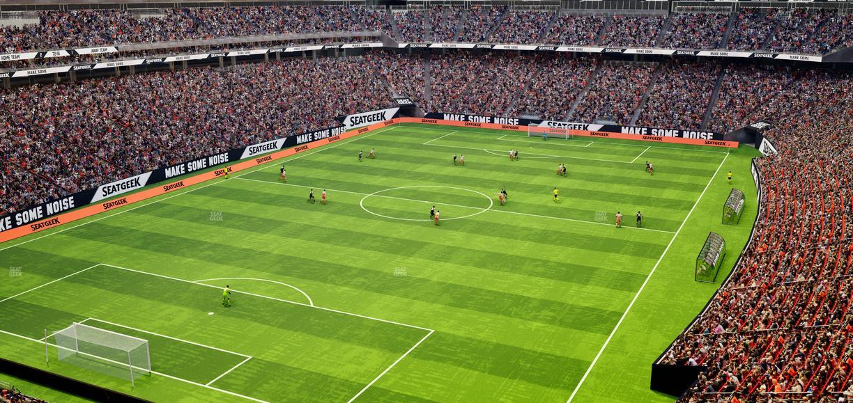 NRG Stadium - Section 543 Seat View