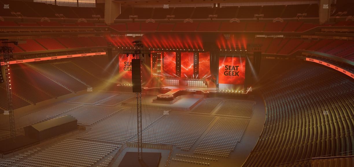 NRG Stadium - Section 543 Seat View