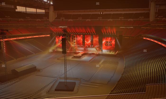 NRG Stadium - Section 543 Seat View