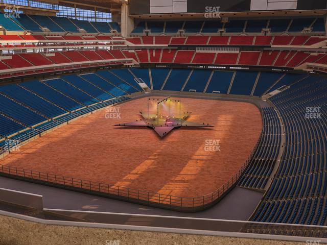 NRG Stadium - Section 544 Seat View NRG Stadium - Section 544 Seat View