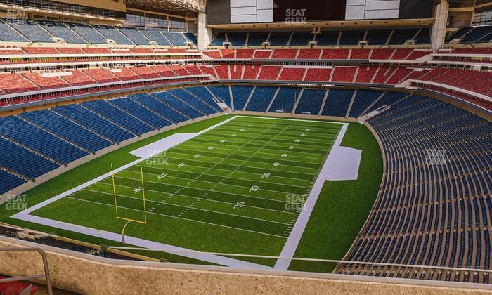 NRG Stadium - Section 544 Seat View