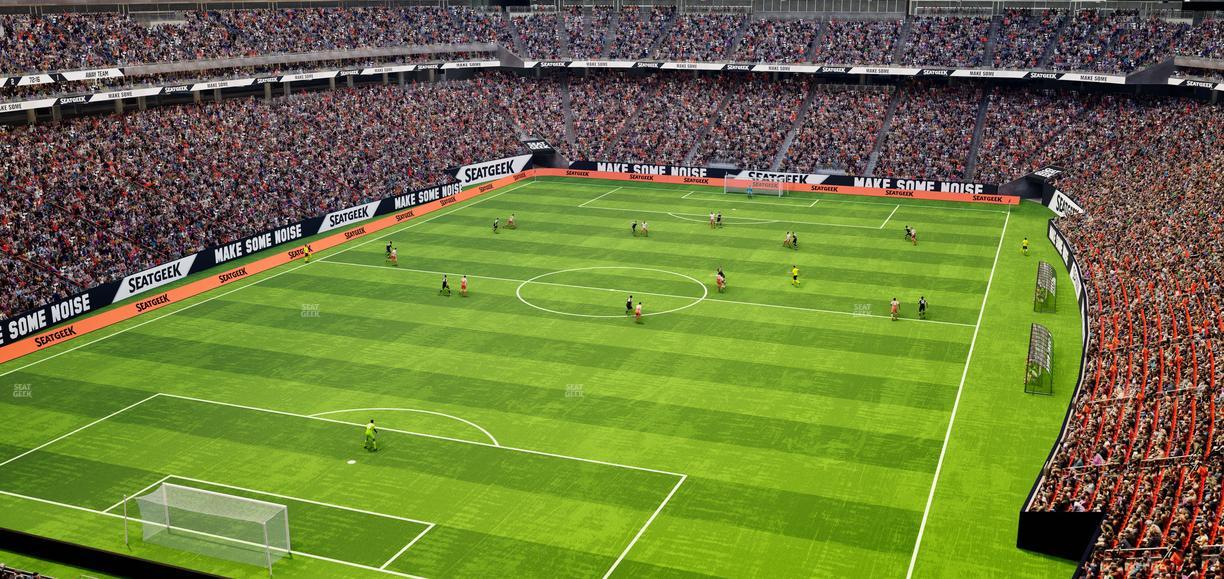 NRG Stadium - Section 544 Seat View