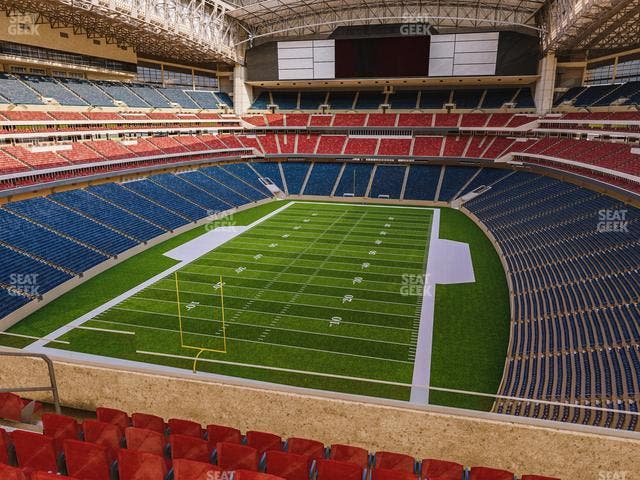 NRG Stadium - Section 545 Seat View