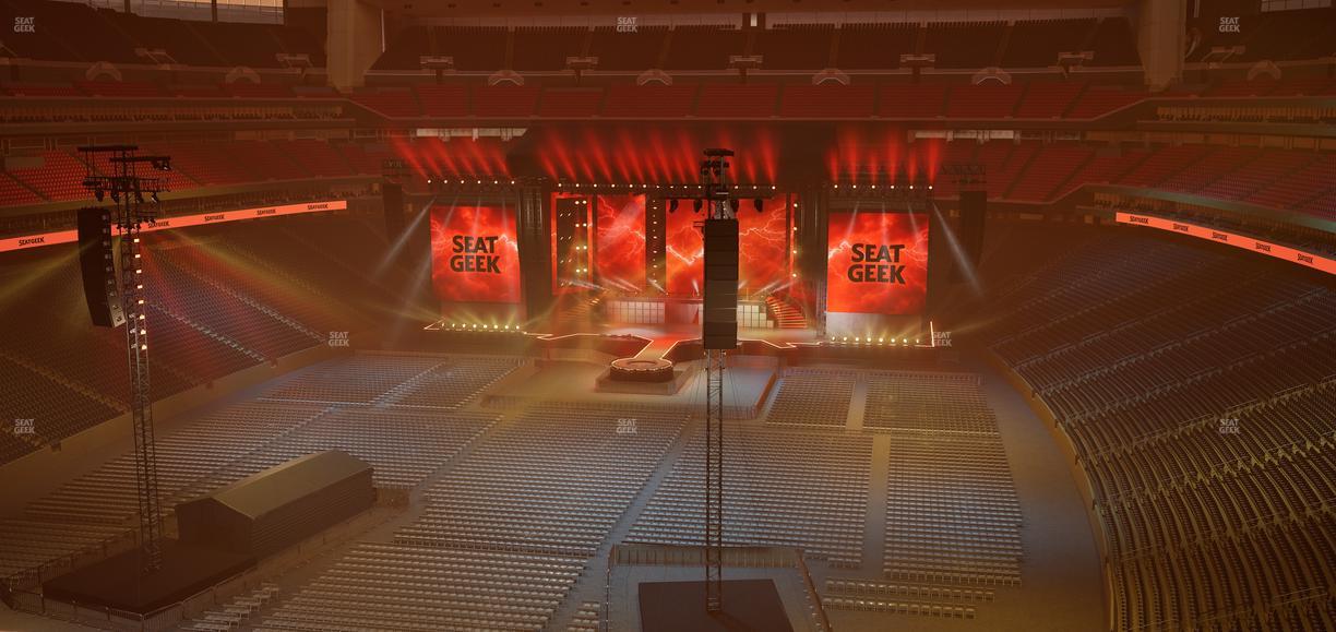 NRG Stadium - Section 545 Seat View