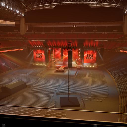 NRG Stadium - Section 545 Seat View