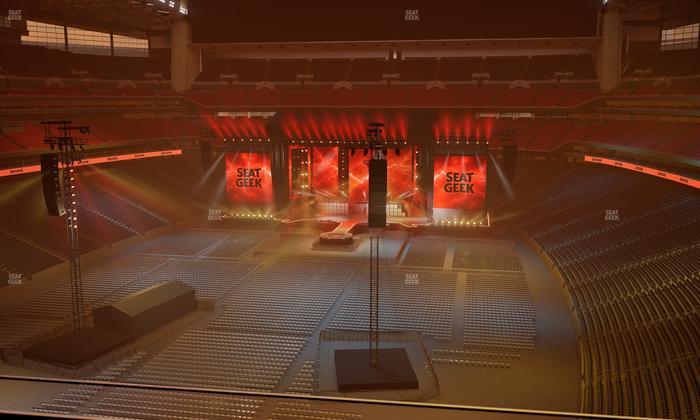 NRG Stadium - Section 545 Seat View