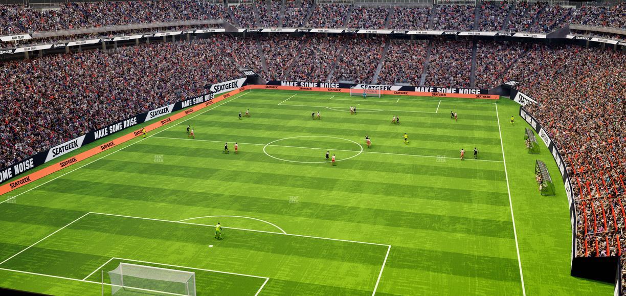 NRG Stadium - Section 545 Seat View