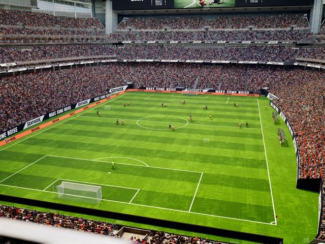 NRG Stadium - Section 545 Seat View