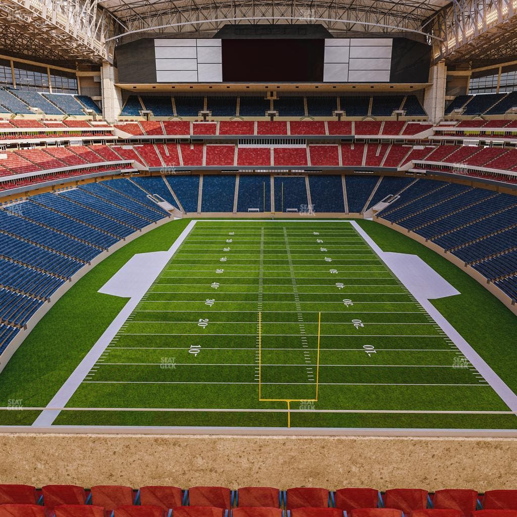 NRG Stadium - Section 547 Seat View