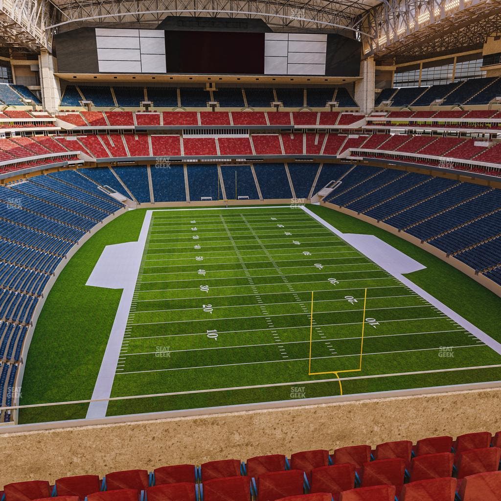 NRG Stadium - Section 548 Seat View