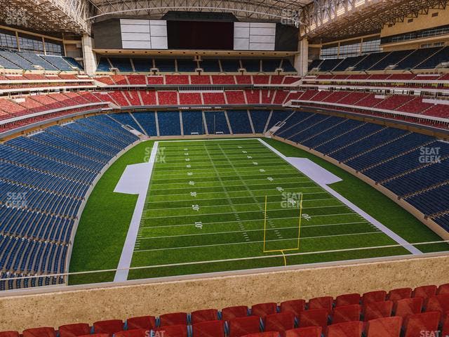 NRG Stadium - Section 548 Seat View