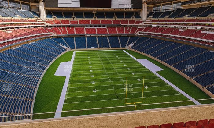 NRG Stadium - Section 548 Seat View