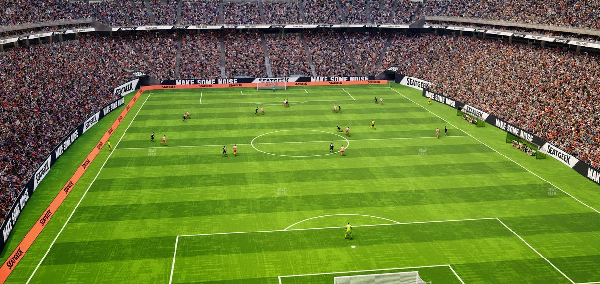 NRG Stadium - Section 548 Seat View