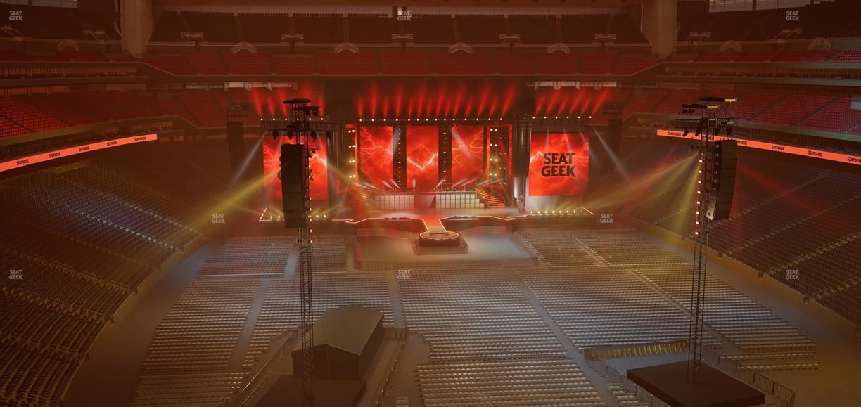 NRG Stadium - Section 548 Seat View