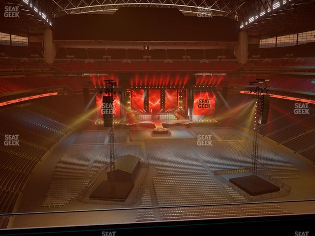 NRG Stadium - Section 548 Seat View