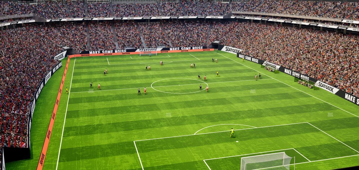 NRG Stadium - Section 549 Seat View