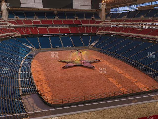 NRG Stadium - Section 549 Seat View NRG Stadium - Section 549 Seat View