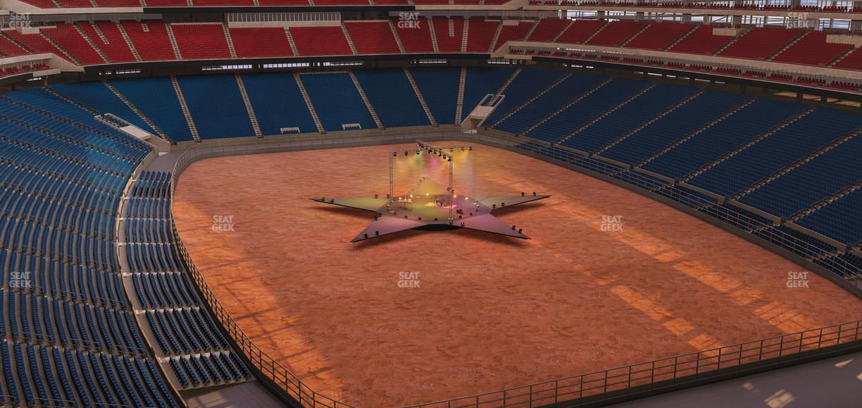 NRG Stadium - Section 550 Seat View