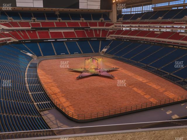 NRG Stadium - Section 550 Seat View NRG Stadium - Section 550 Seat View