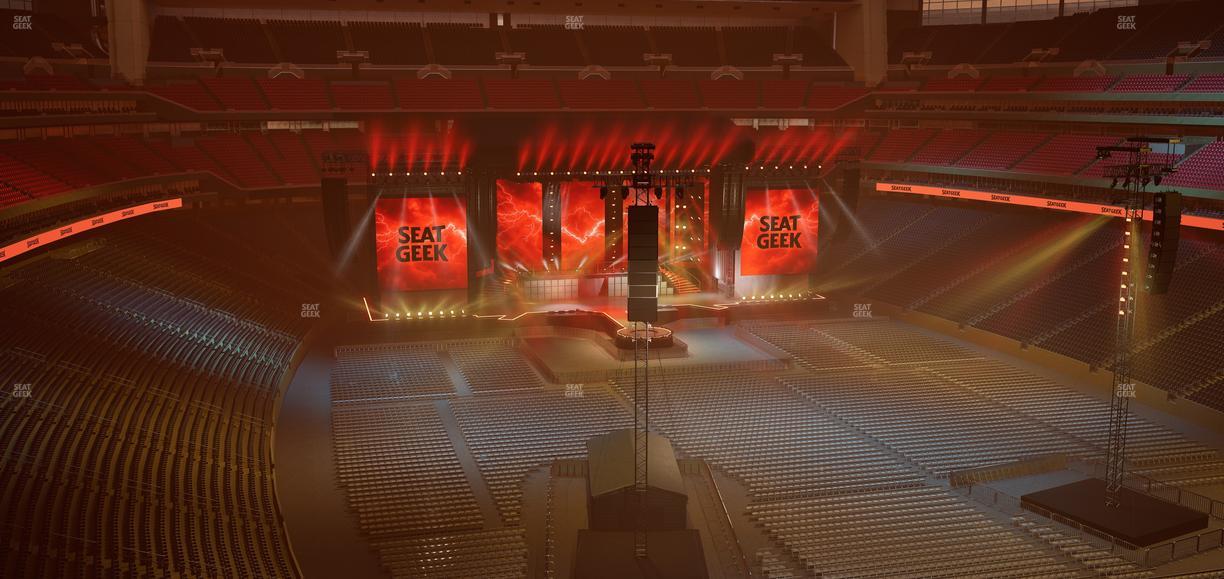 NRG Stadium - Section 550 Seat View