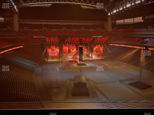 NRG Stadium - Section 550 Seat View