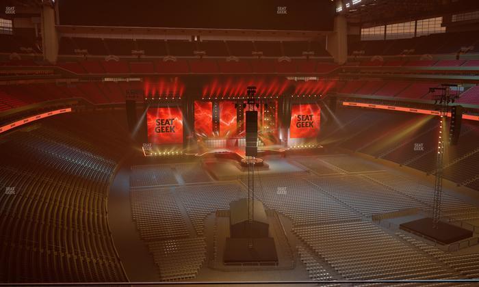 NRG Stadium - Section 550 Seat View