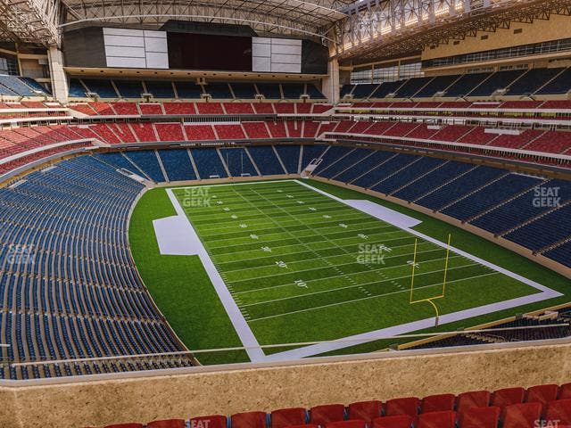 NRG Stadium - Section 550 Seat View
