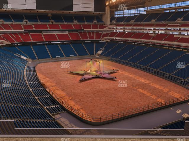 NRG Stadium - Section 551 Seat View NRG Stadium - Section 551 Seat View