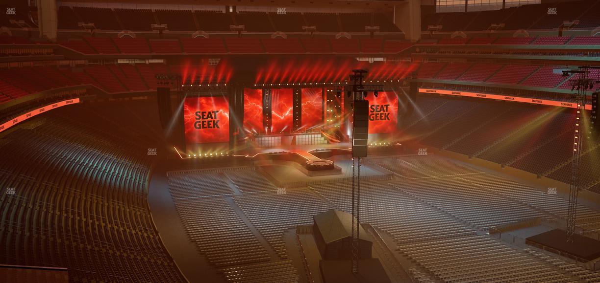 NRG Stadium - Section 551 Seat View