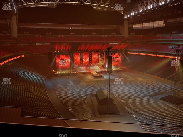 NRG Stadium - Section 551 Seat View