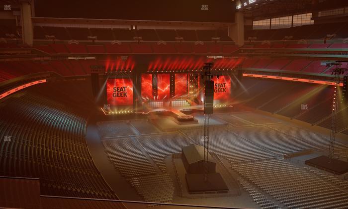 NRG Stadium - Section 551 Seat View