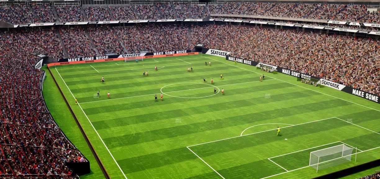 NRG Stadium - Section 551 Seat View