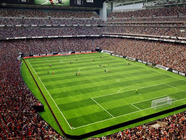 NRG Stadium - Section 551 Seat View