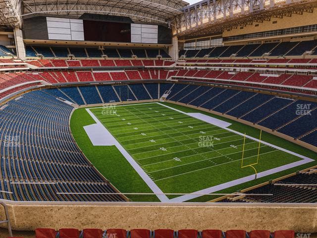 NRG Stadium - Section 551 Seat View