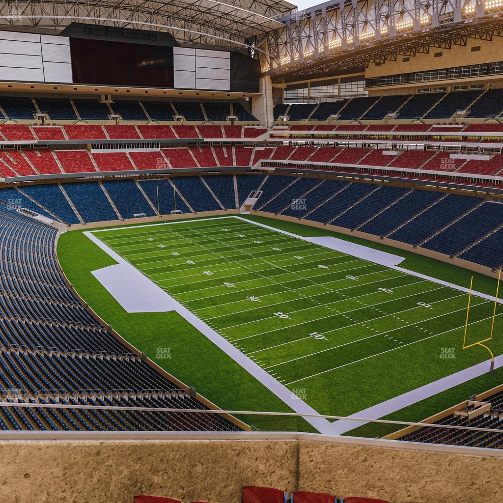 NRG Stadium - Section 552 Seat View