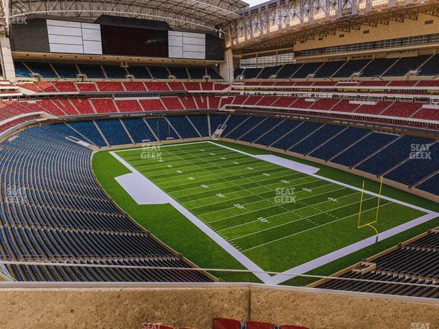 NRG Stadium - Section 552 Seat View