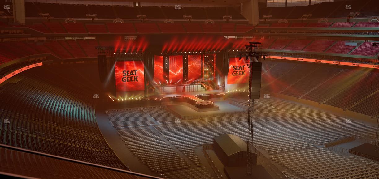 NRG Stadium - Section 552 Seat View