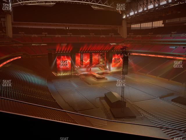 NRG Stadium - Section 552 Seat View