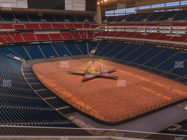 NRG Stadium - Section 552 Seat View NRG Stadium - Section 552 Seat View