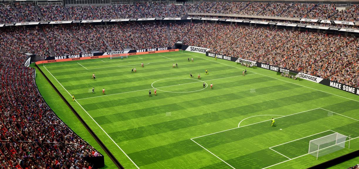 NRG Stadium - Section 552 Seat View