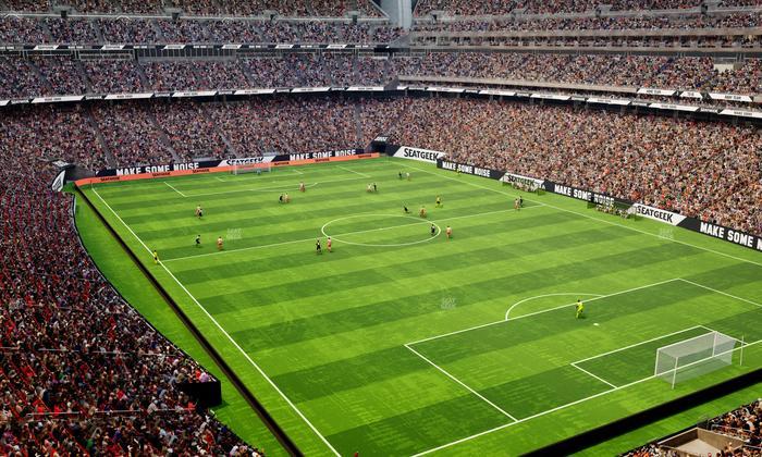 NRG Stadium - Section 552 Seat View