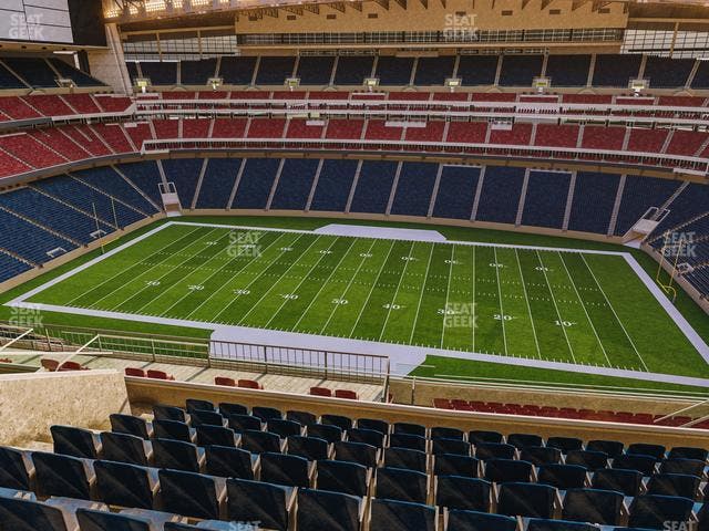 NRG Stadium - Section 607 Seat View