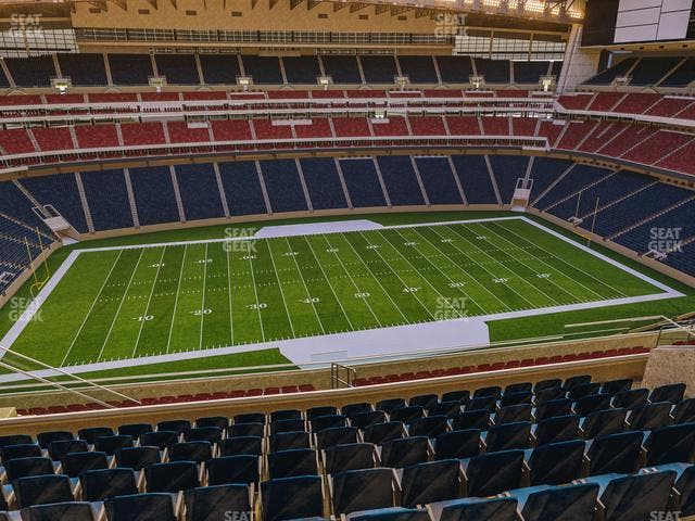 NRG Stadium - Section 610 Seat View